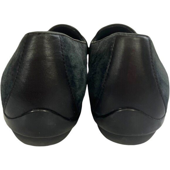 Dansko "Olena" Blue Glitter Leather Loafer Slip On Career EU 41 US 10.5-11 - Picture 7 of 13